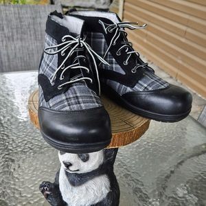 Alegria Lace-Up Boots